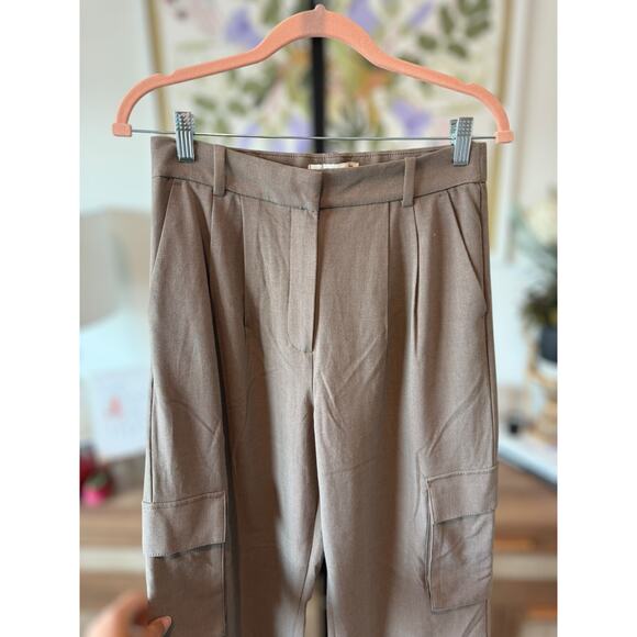 Abercrombie & Fitch Sloane Lightweight Tailored Cargo Pant Beige Womens Sze 27/4 - Picture 7 of 13
